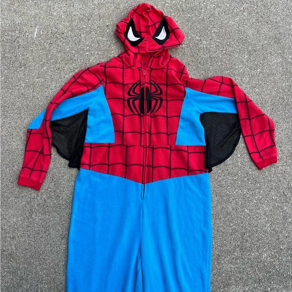 Spiderman Fleece Costume - Picture 1 of 6